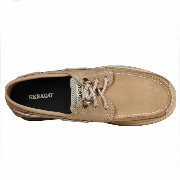 SEBAGO Clovehitch II Ambergold Men’s Boat Shoes Size 11.5 Waterproof Dri Flex - Picture 10 of 11